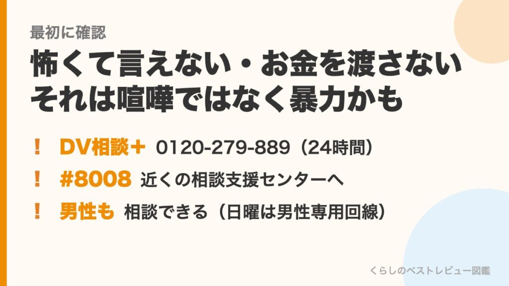 喧嘩とDVの線引き