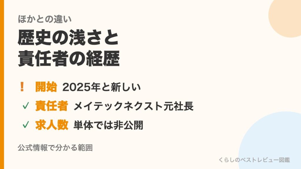 ほかの製造業向けエージェントとの違い